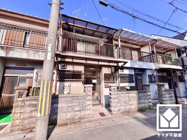 伏見区竹田中島町の前面道路含む現地写真
