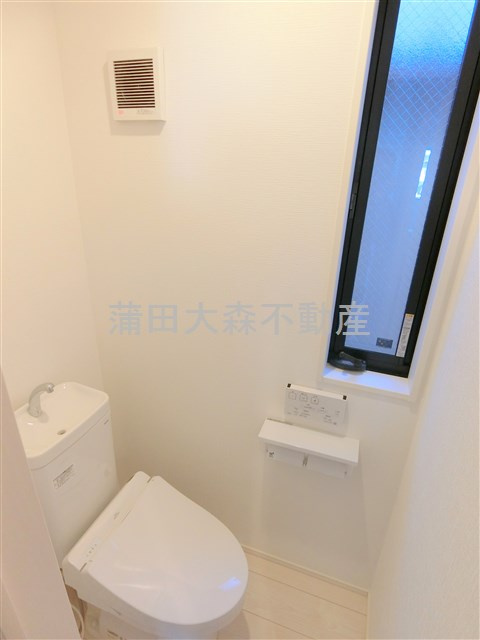 Kolet糀谷＃05のトイレ|2階温水洗浄便座付きのトイレ