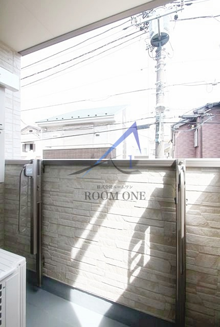 ルミウス東山のバルコニー|バルコニーです。