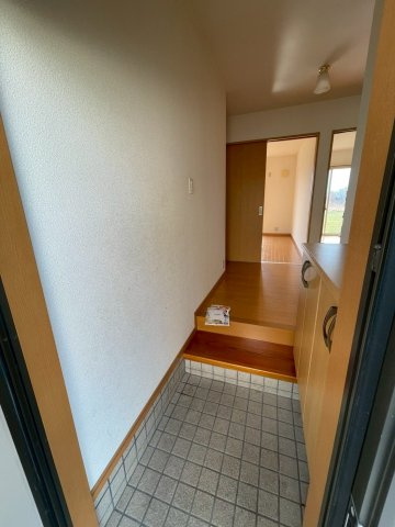 久留米市田主丸町秋成の一戸建ての玄関