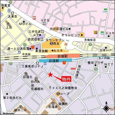 【地図】 | ロイヤルメゾン荻窪