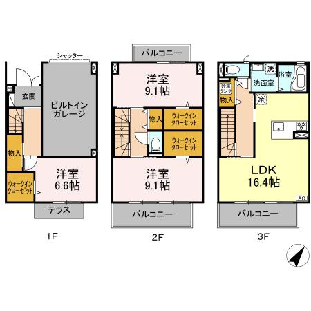 カレッツァⅡ番館