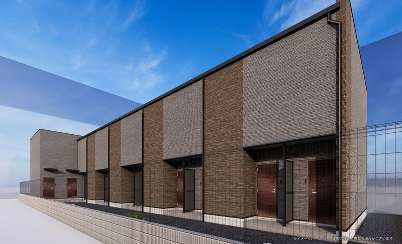 イクシオ江北の外観パース|外観パースです。