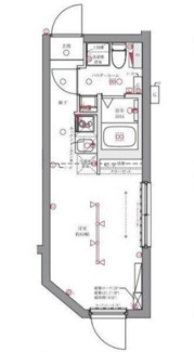 【間取り】 | ＭＡＸＩＶ　ＣＲＯＳ　門前仲町 | 間取りです。