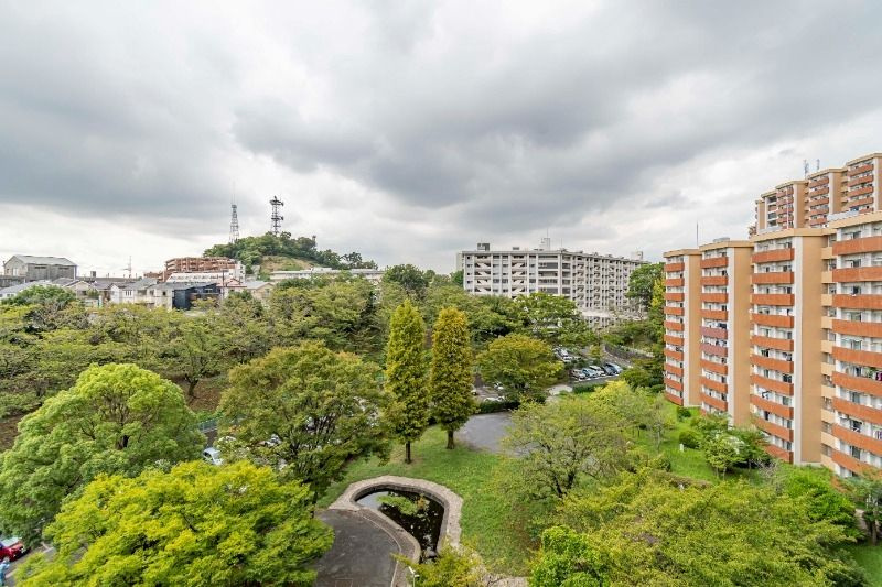 南永田団地1-3号棟の展望