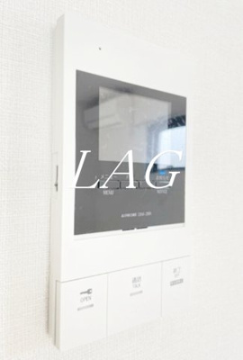 【セキュリティ】 | アルファキューブ上十条 | モニター付きインターホンになります。