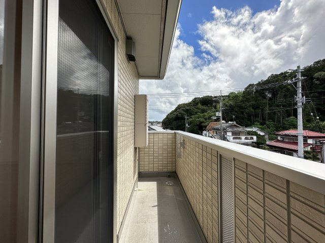 ウィルハイツ福井のバルコニー