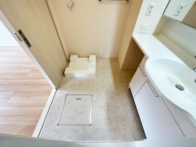 ウィルハイツ福井の洗面所