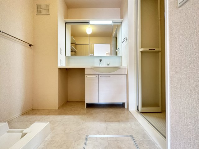 ウィルハイツ福井の独立洗面台