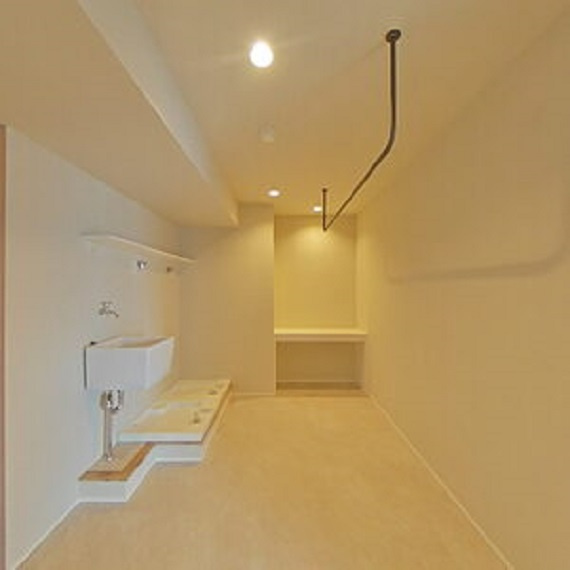 中央区新川１丁目の賃貸マンションのその他|家事室
