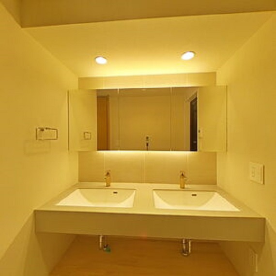 中央区新川１丁目の賃貸マンションのその他|洗面