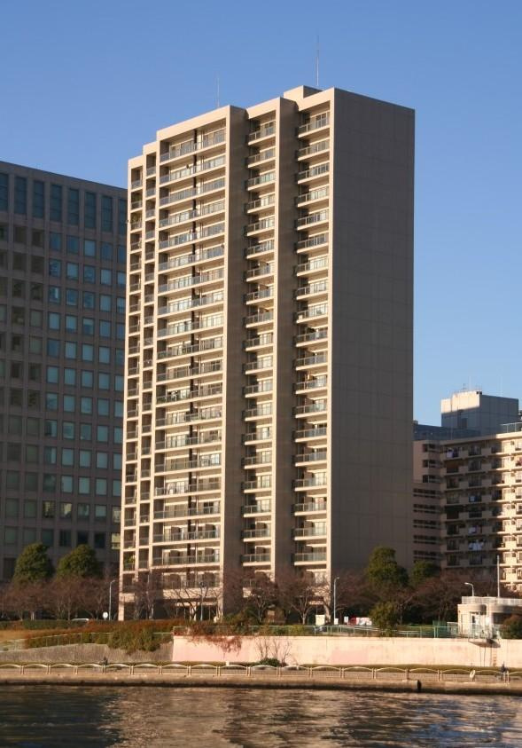 中央区新川１丁目の賃貸マンションの外観