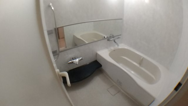 中央区新川１丁目の賃貸マンションの浴室|リノ―ベーション前参照