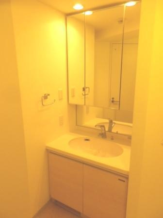 グラントゥルース東向島の洗面所