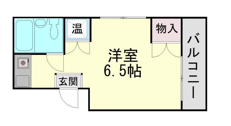 どみとりーときわⅡの間取り