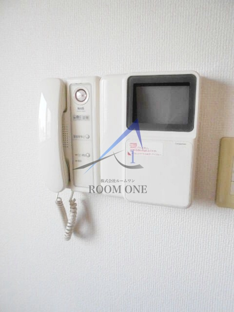 パークウェルツインズ西新宿ノースピアのセキュリティ|モニター付きインターホンです。
