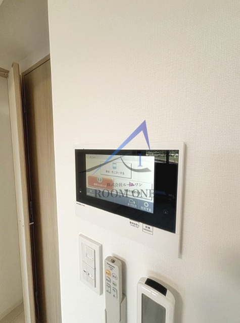 KNOTS新丸子のセキュリティ|モニター付きインターホンです。