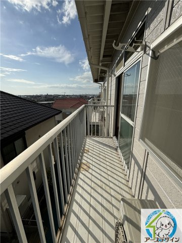 ビュー長坂のバルコニー