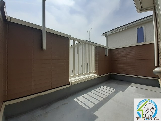 ドミールⅤのバルコニー|※パース写真