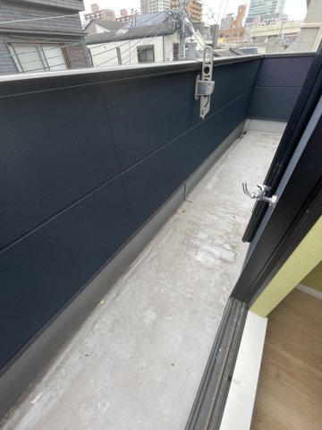 阿倍野区阪南町戸建て貸家のバルコニー|阿倍野区阪南町戸建て貸家