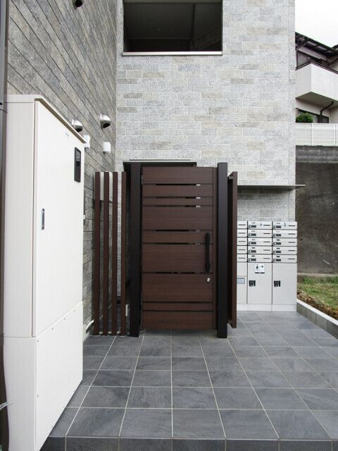 アルドゥール上永谷壱番館のエントランス