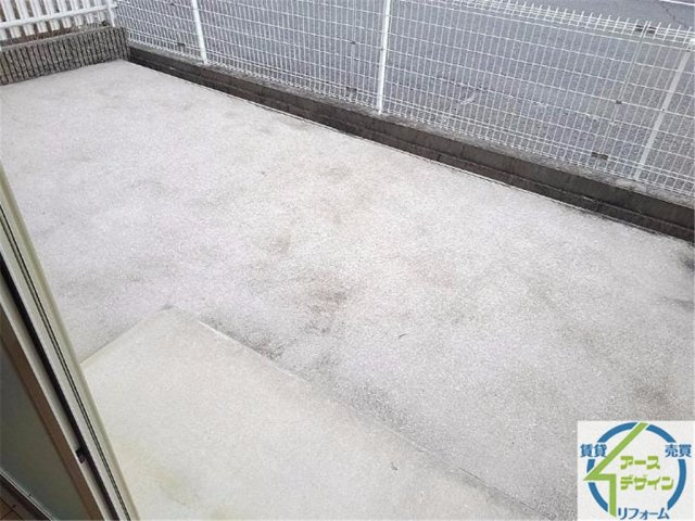 エンジェルコーポラスCのバルコニー|※パース写真