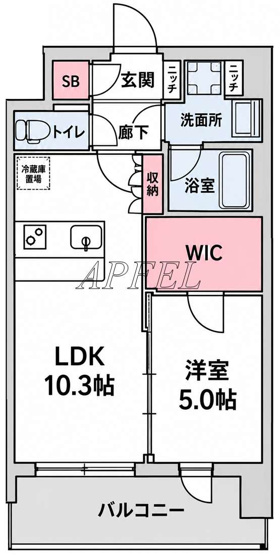 【間取り】 | スプランディッド弁天町WEST