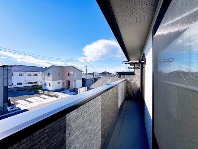 伊勢崎市上諏訪町第1　新築住宅2号棟の展望
