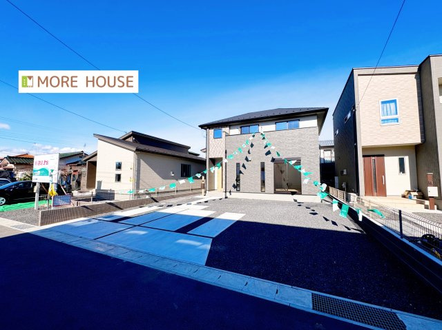 伊勢崎市上諏訪町第1　新築住宅2号棟の外観