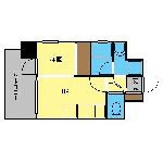 ソシオス天神の間取り