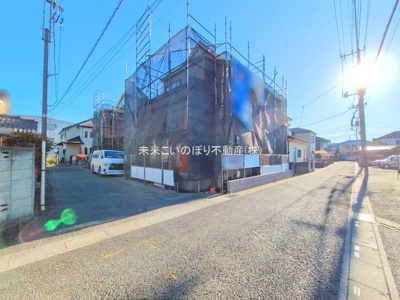 【前面道路含む現地写真】 | Blooming Garden久喜市久喜東5丁目2期2号棟