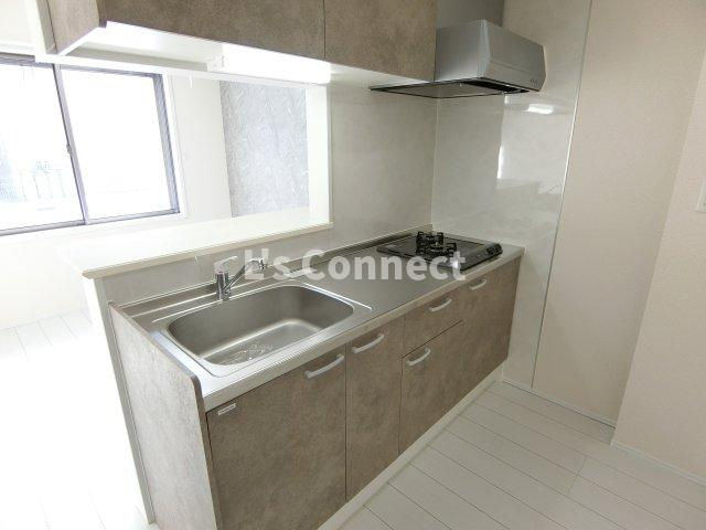 【キッチン】 | Ｍａｉｓｏｎ　Ｒｕｉｎａｒｔ | ２口ガスコンロのシステムキッチン。