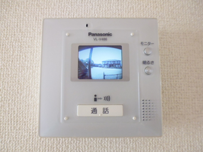 サンライズⅡ番館のセキュリティ|TVモニター付きで安心です☆