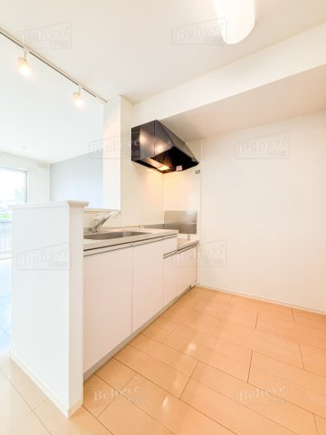 ヴィブレ・カプチーノのキッチン|２口コンロ設置可能です♪