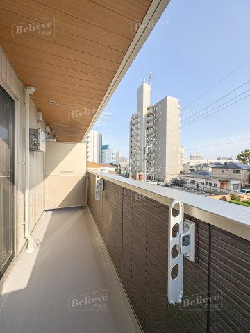 D-ROOM+西町のバルコニー|日当たりの良いバルコニーです♪