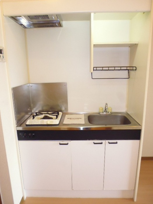 ロイヤルパーク蔵上のキッチン|1口コンロ付のキッチンです♪