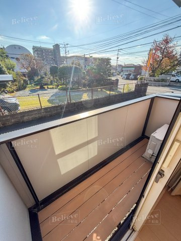 フェリオのバルコニー|日当たりの良いバルコニー♪