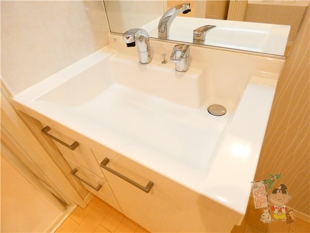 ソレイユコート富田の洗面所