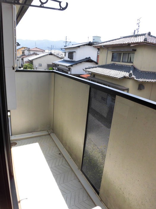 フリーデン山川のバルコニー|陽当たり良好なバルコニーです♪