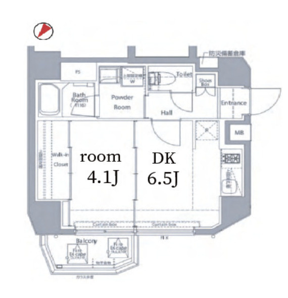 Log初台の間取り
