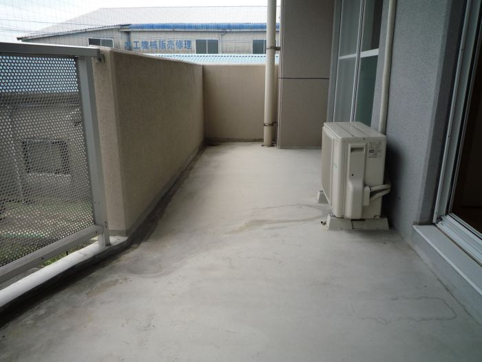 ビッグベアⅠのバルコニー|陽当たり良好なバルコニーです♪