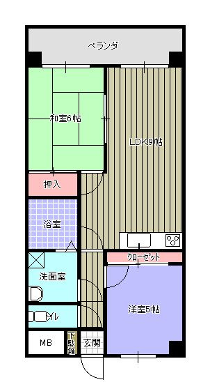 ビッグベアⅠの間取り|使い勝手の良い間取りです♪