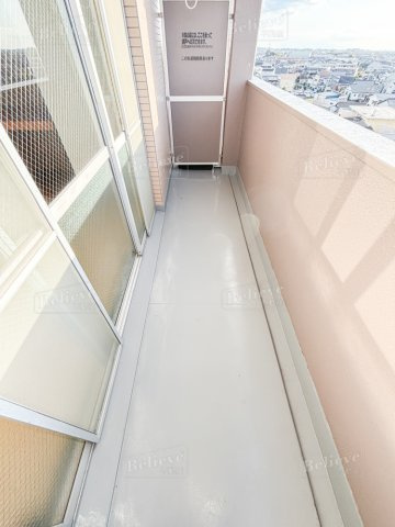 サンライズ荒木駅前のバルコニー|陽当たり良好なバルコニーです♪