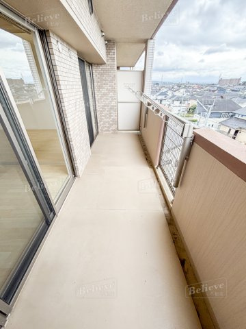 第33上野ビルのバルコニー|陽当たり良好なバルコニーです♪