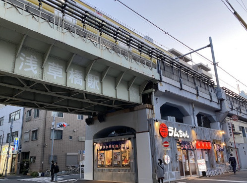 ＯＮＥ　ＲＯＯＦ　ＲＥＳＩＤＥＮＣＥ　ＡＳＡＫＵＳＡＢＡＳＨＩの周辺