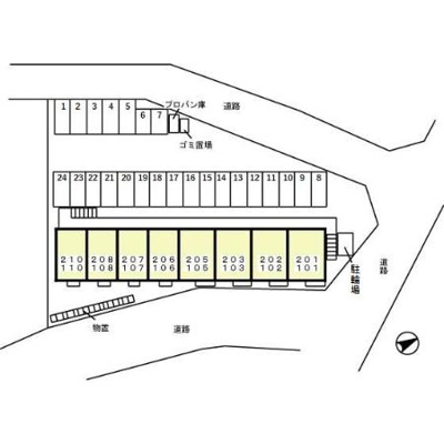 【区画図】 | ラ・セーヌいみず