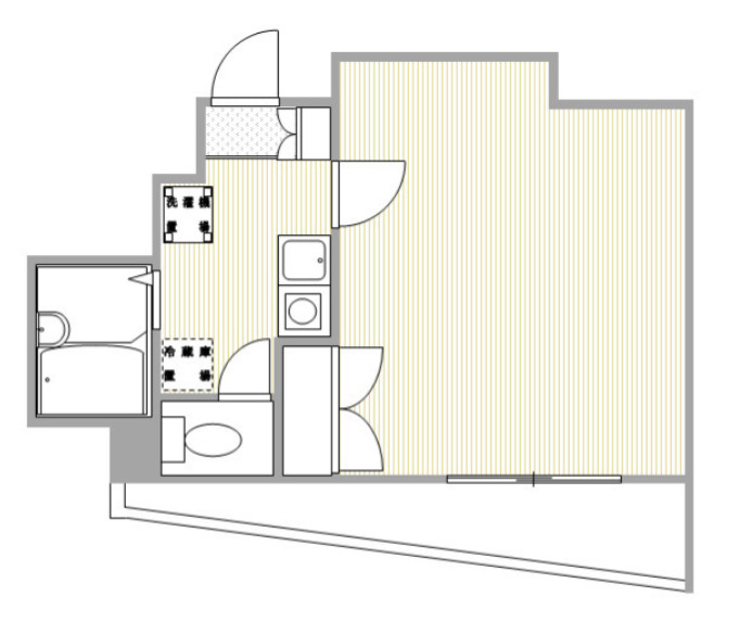 ロイヤルパレス初台の間取り