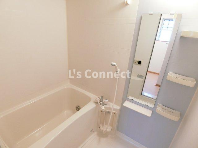 【浴室】 | グレイスコート２１　壱番館 | 追焚き、浴室乾燥付きのお風呂。