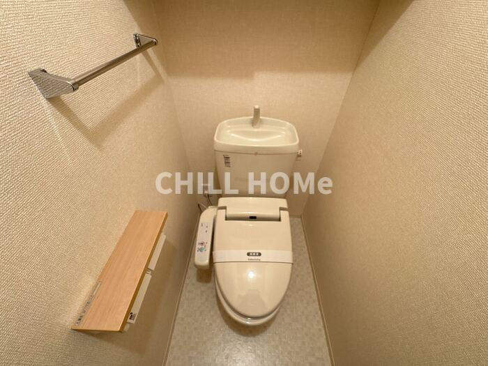 フェルメール21のトイレ|当社、チルホームのHPもご覧ください(^^)/物件情報多数♪