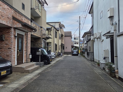 【前面道路含む現地写真】 | 山科区西野山百々町　中古戸建